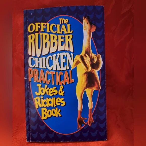 The Official Rubber Chicken Practical Jokes & Riddles Book - Picture 1 of 2